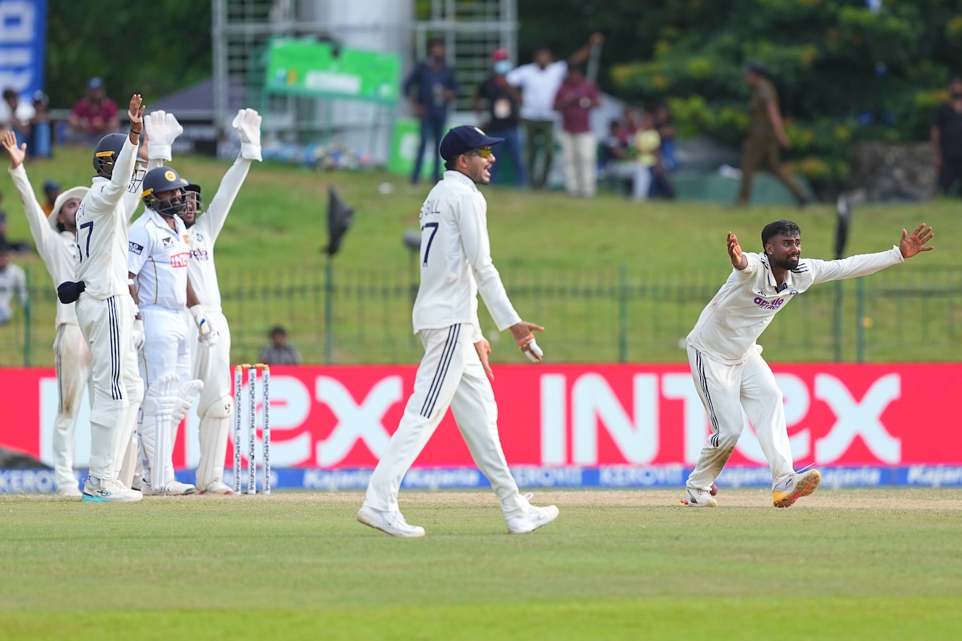 Sooriyabandara and Mendis Shine as India Enforces Follow-On