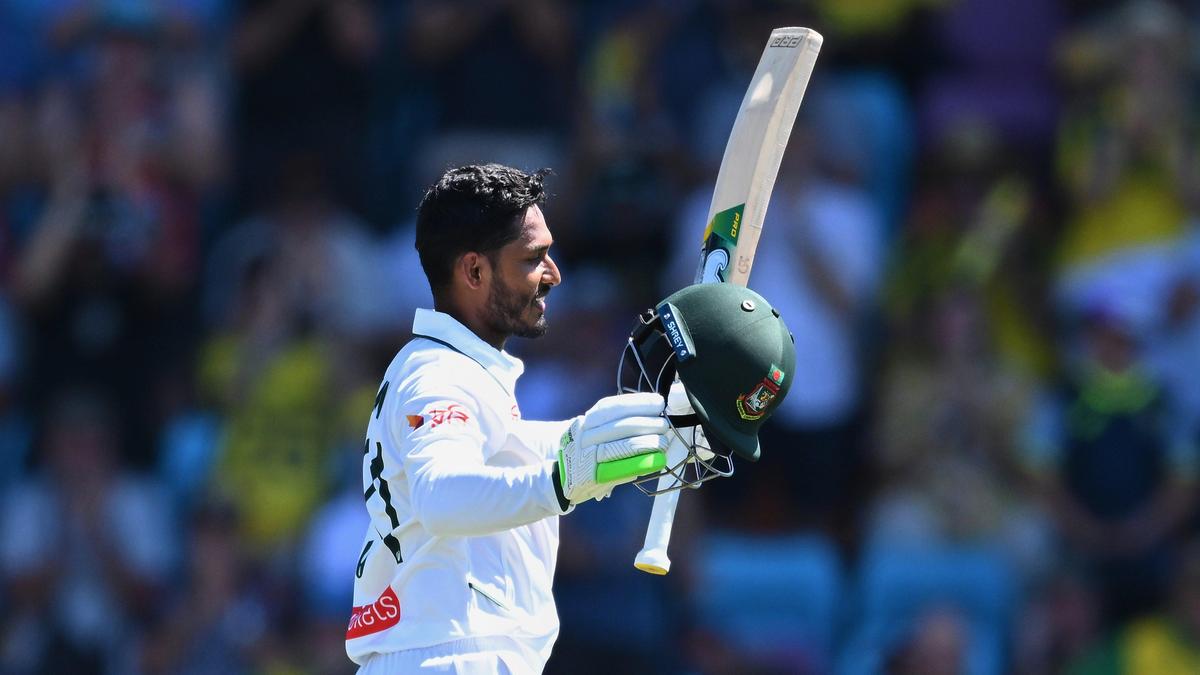 Tanzid Hasan's Maiden Test Ton Dominates Day 2