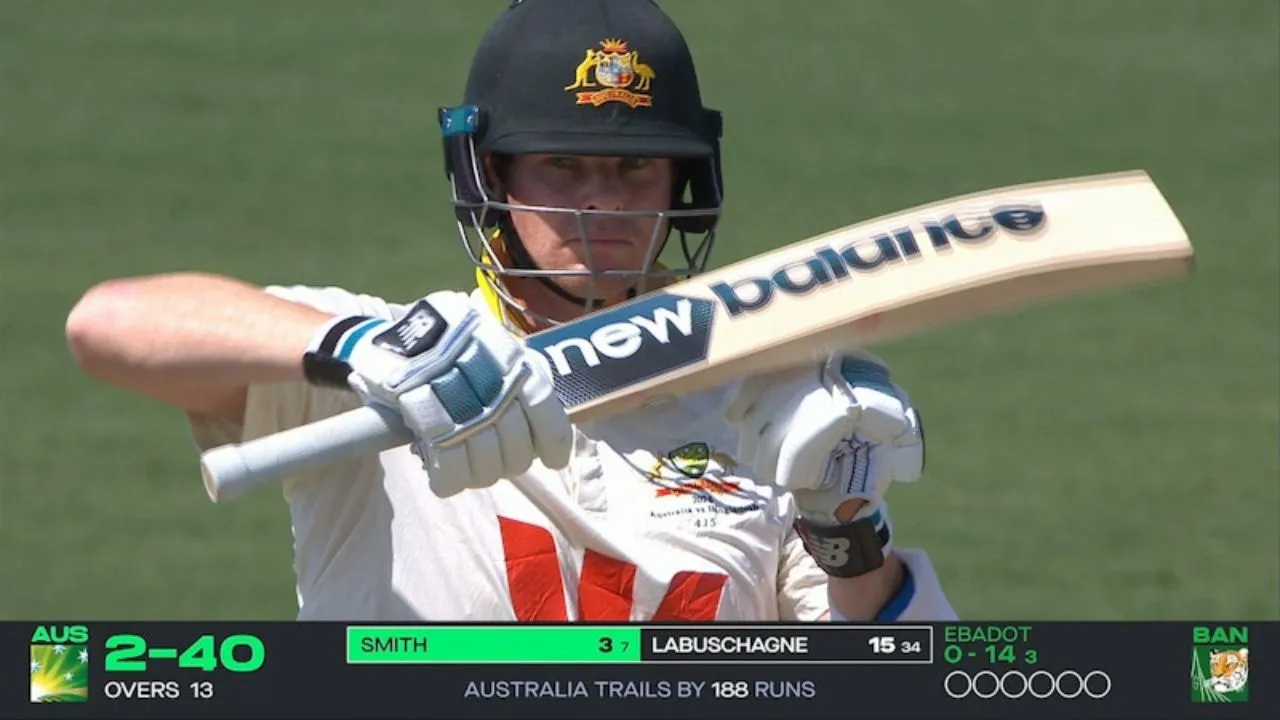 Steve Smith's Quick Review Sparks Debate in Test Match