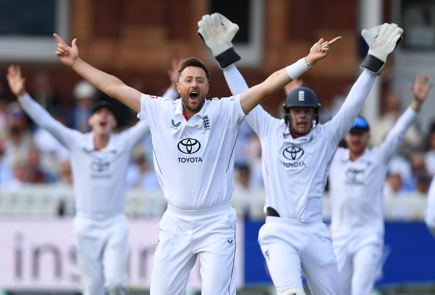 Robinson and Tongue Shine in England's Test Victory