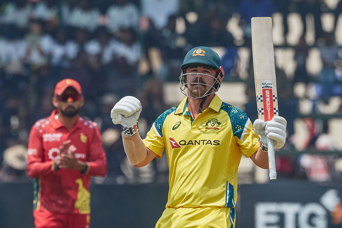 Head fires Australia to ODI series win over Zimbabwe