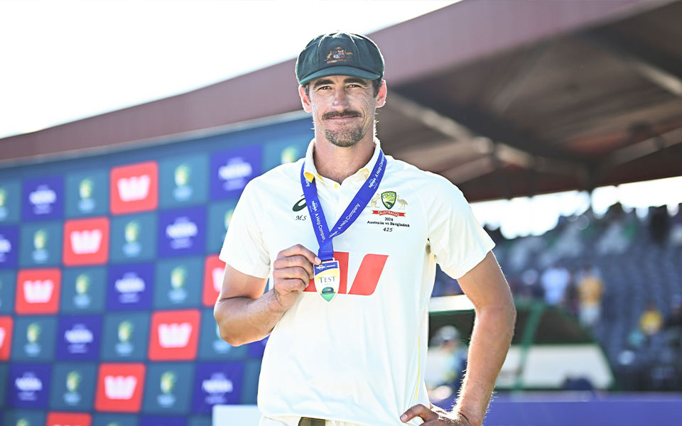 Mitchell Starc Becomes Fastest to 450 Test Wickets