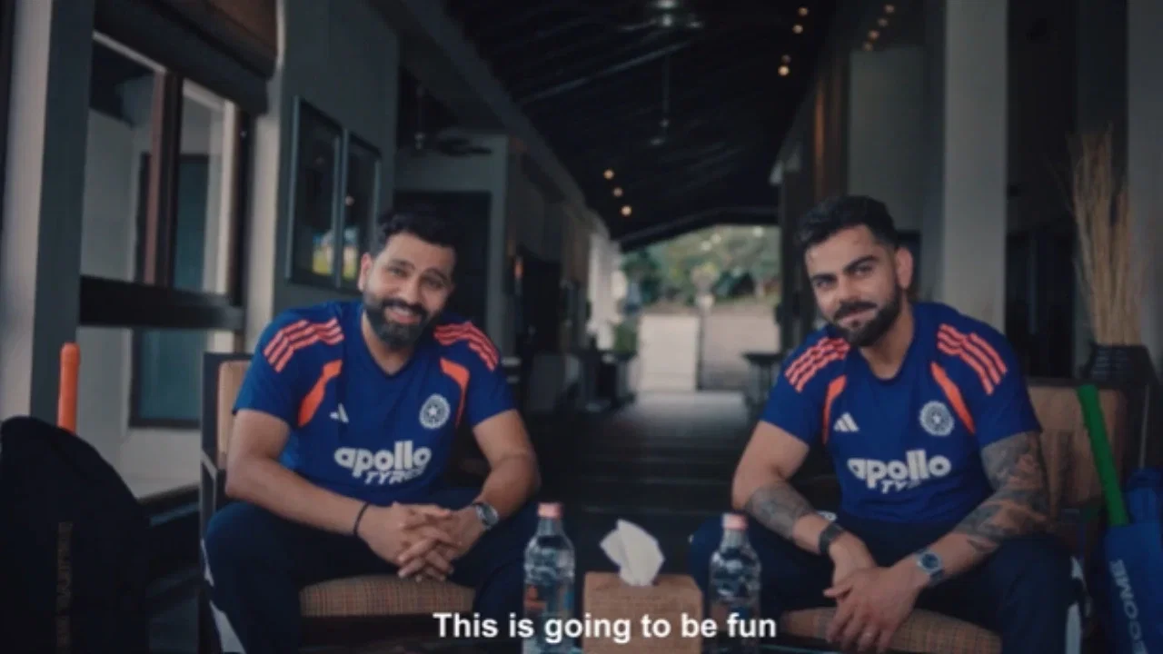 Virat Kohli, Rohit Sharma Recreate Pathaan Scene in Promo