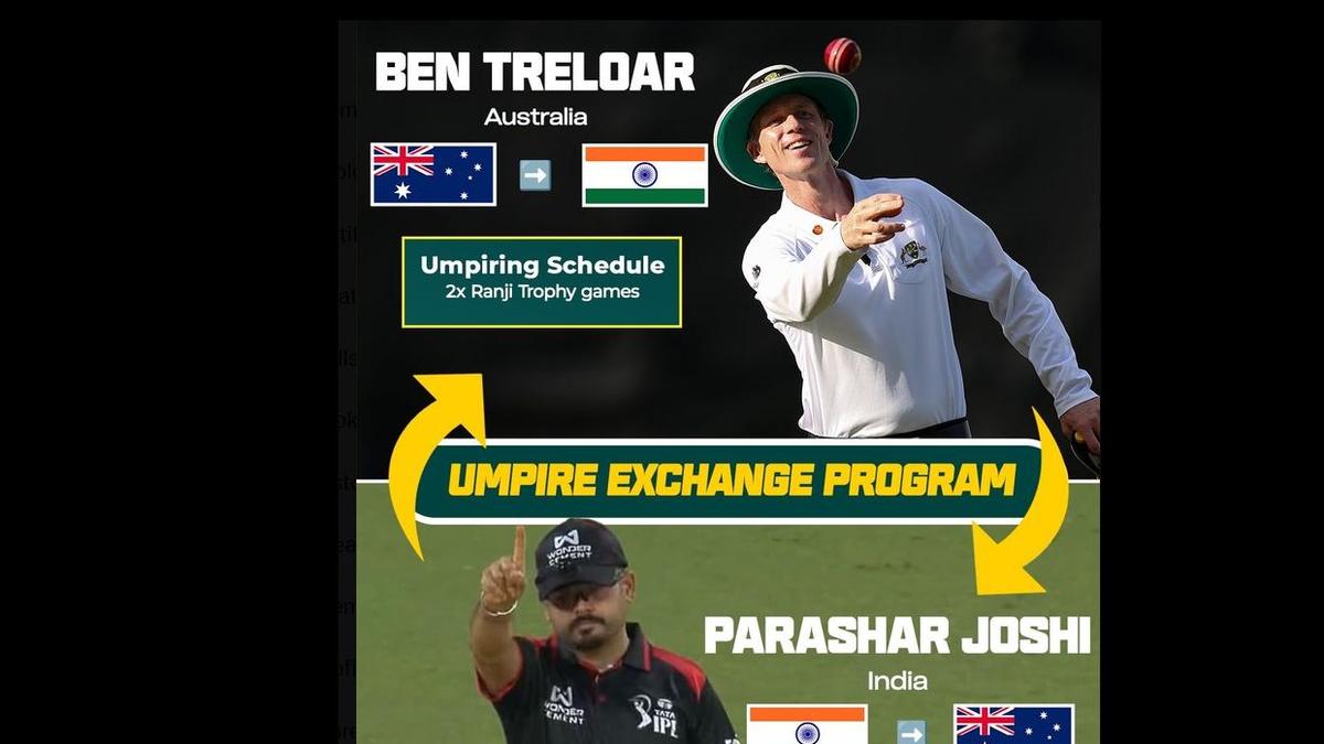 BCCI and CA Swap Umpires for 2026-27 Domestic Season