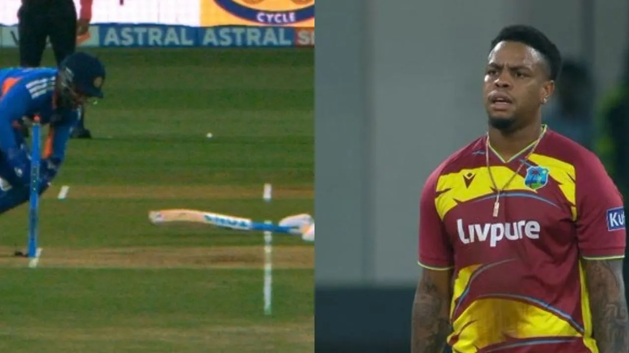 Shimron Hetmyer run-out sparks controversy in 1st T20I