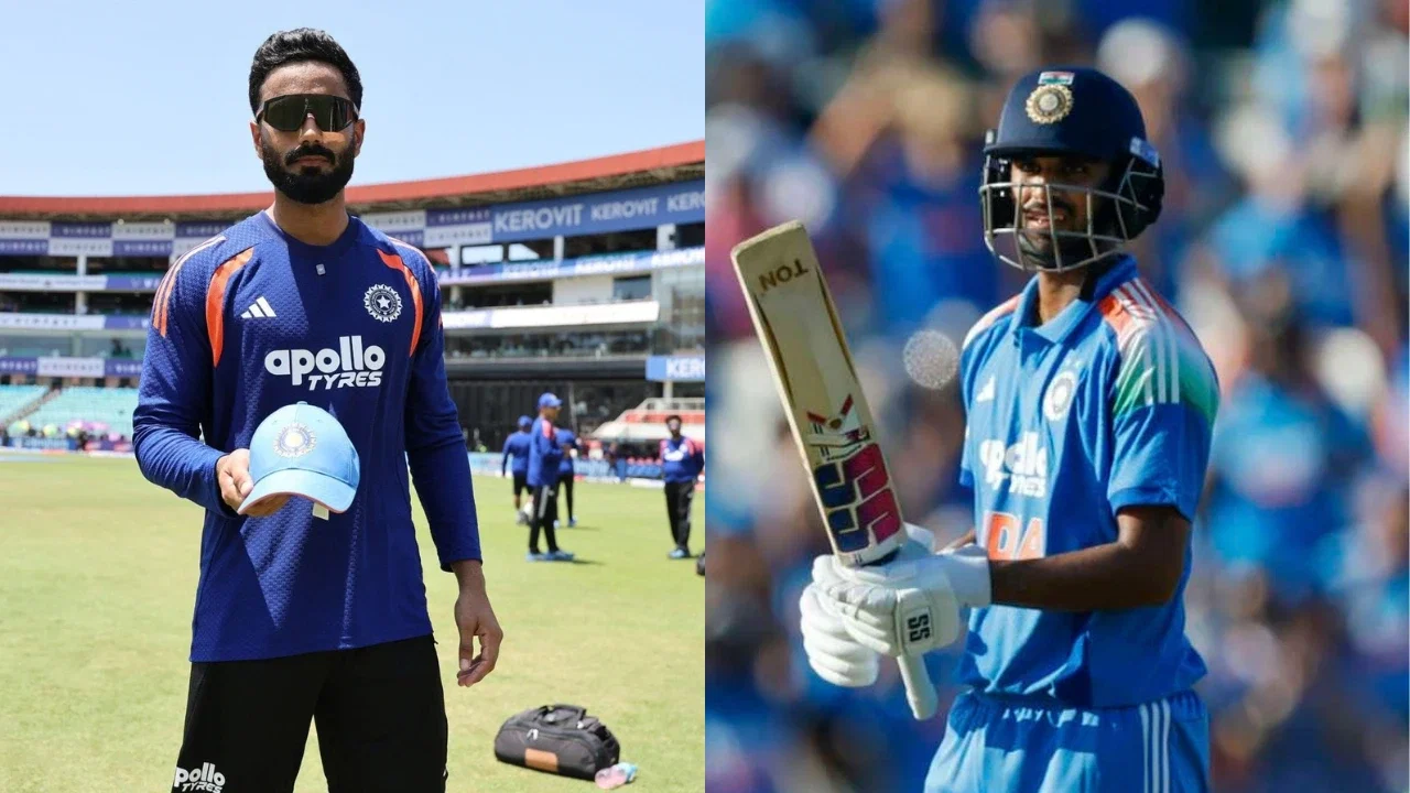 BCCI withdraws Washington Sundar, names Naman Dhir