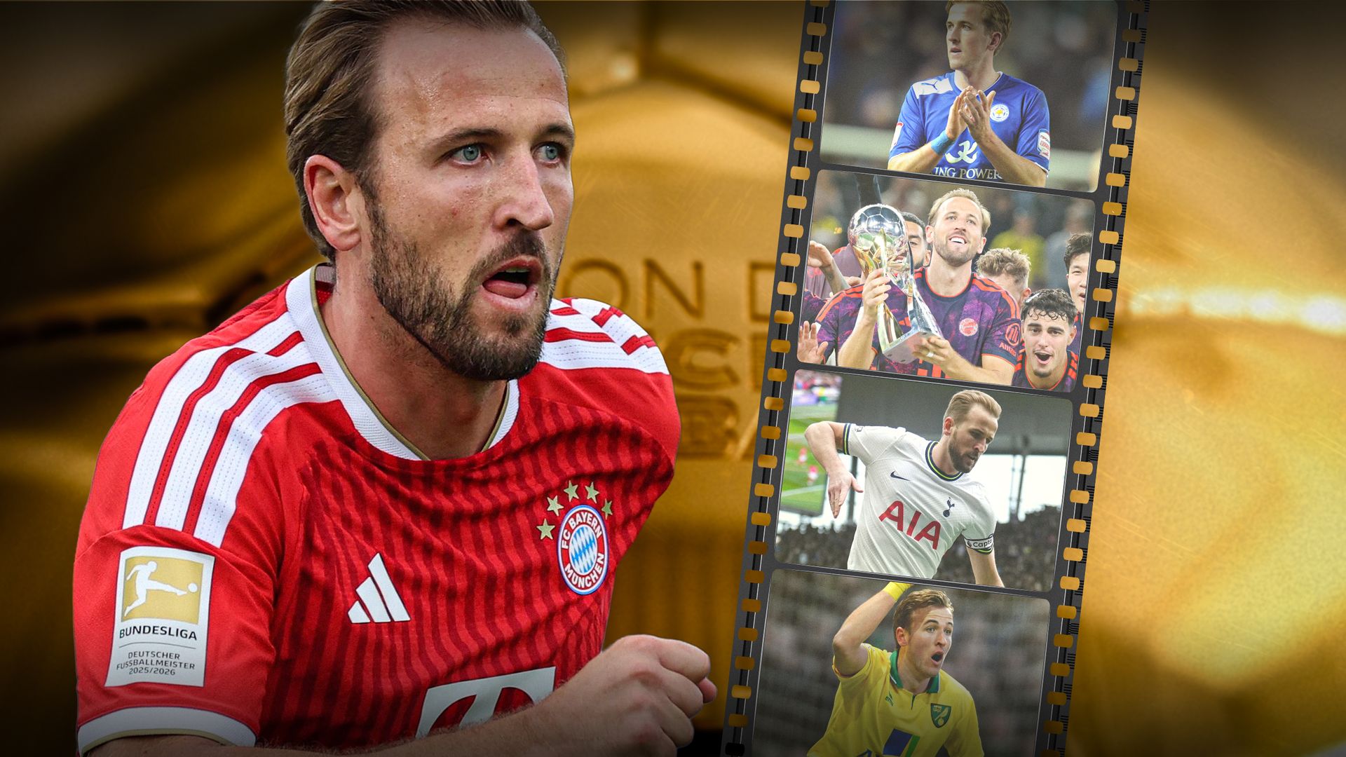 Ballon d'Or Winner Harry Kane: Relive His Best Bundesliga Goals